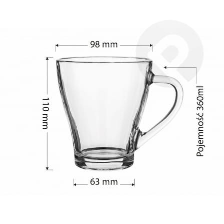 Kubek Hugo 360 ml