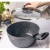 Garnek czarny marmurek 20cm 2,3l
