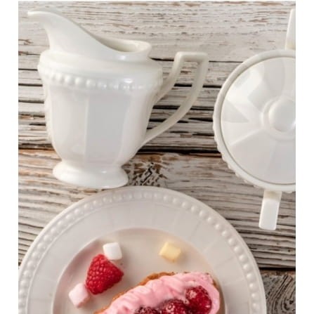 Mlecznik ceramiczny 220 ML VENICE white VILLA ITALIA