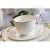 Filiżanka porcelanowa ze spodkiem do herbaty 250ML BARI PLATIN VILLA ITALIA