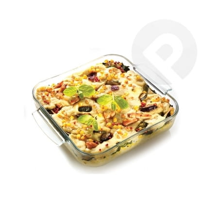 Żaroodporna brytfanna  do pieczenia kwadratowa 2,5 l