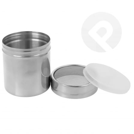 Pojemnik na cukier puder, kakao z sitkiem