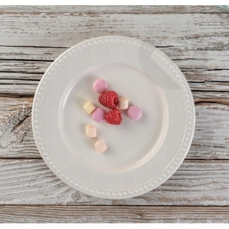 Talerz deserowy 21 cm VENICE white VILLA ITALIA