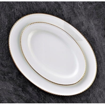 Półmisek porcelanowy owalny 28 cm CAMILLA VILLA ITALIA