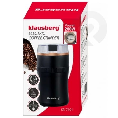 Młynek do mielenia kawy espresso czarny