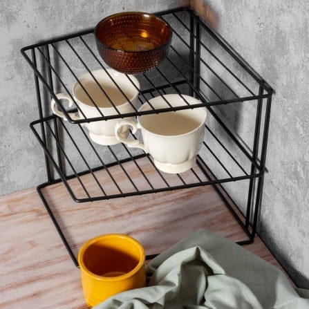 Półka narożna 3 poziomowa