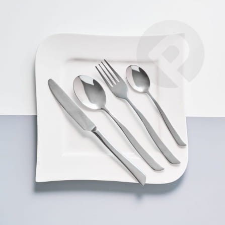 Komplet sztućców Wave 50-elementowy AMBITION