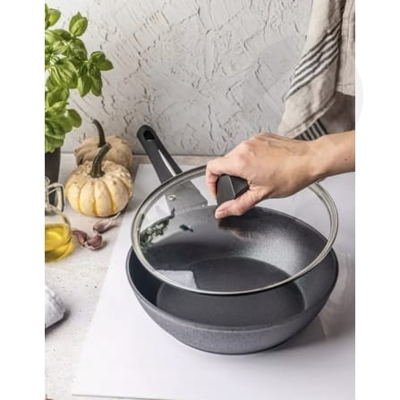 Patelnia z pokrywką 24cm Klausberg
