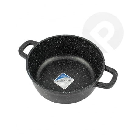 Garnek z powłoką marmurkową 20 cm