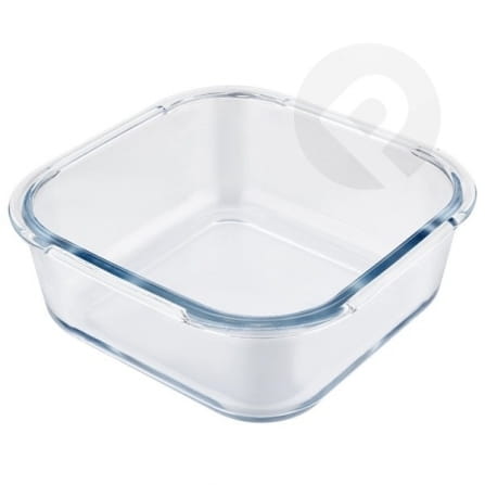 Szklany pojemnik z bambusową przykrywką 770ml Florina