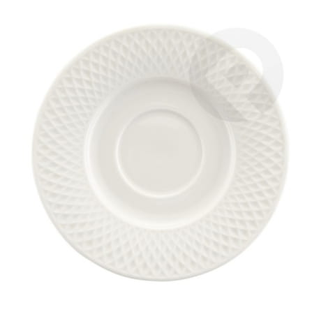 Filiżanka ceramiczna ze spodkiem do herbaty 220ML ECLAT VILLA ITALIA
