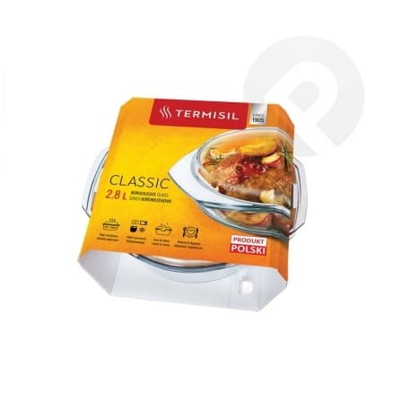Żaroodporne naczynia do pieczenia 2,8 l