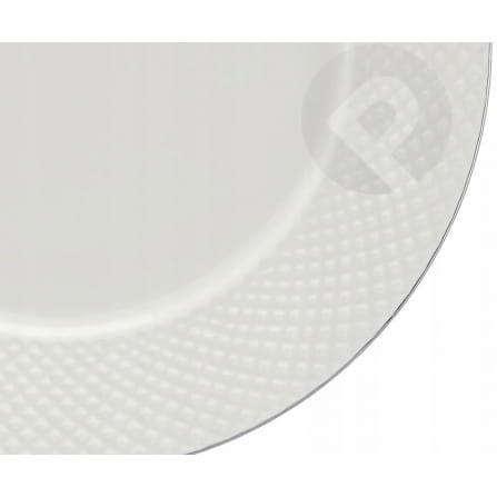 Talerz płytki porcelanowy 27 cm BARI PLATIN VILLA ITALIA