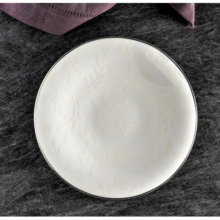 Talerz deserowy porcelanowy 21 cm BIANCA VILLA ITALIA