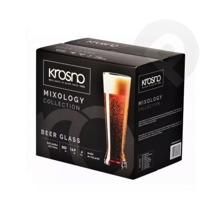 Szklanki do piwa pilsner Mixology 500 ml Krosno