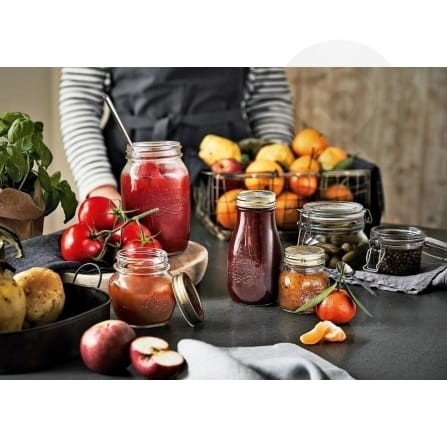 Butelka szklana z nakrętką do smoothie 200 ml
