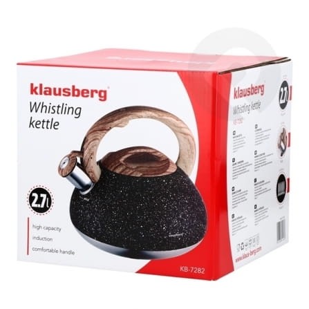 Czajnik z gwizdkiem marmurek 2,7 L