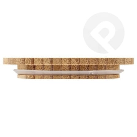 Szklany pojemnik z bambusową przykrywką 1,2l Florina