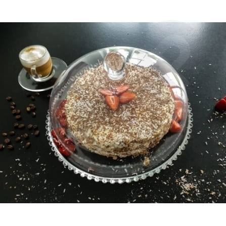 Patera z kloszem sweet Kulka
