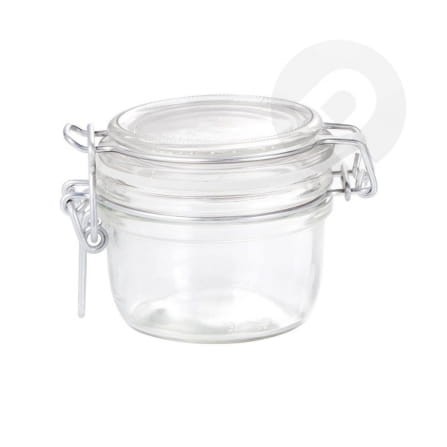 Pojemnik szklany, słoik z klamrą 200ml FIDO