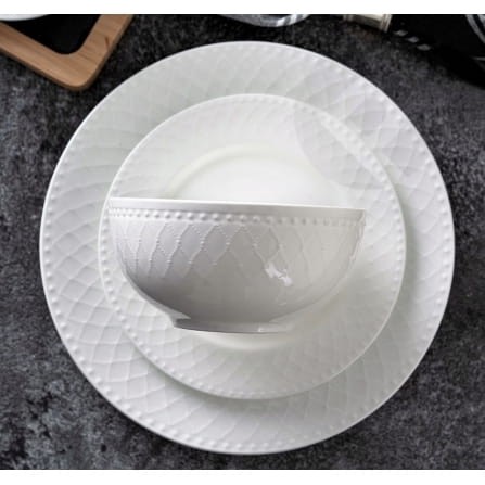 Miseczka śniadaniowa 16 cm ROMA white VILLA ITALIA