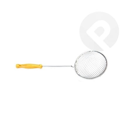 Łyżka cedzakowa stal chromowana 12cm