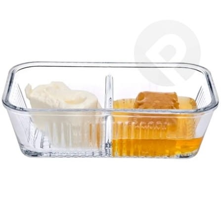 Pojemnik dzielony 17 x 10.2 cm Frigo Studio PASABAHCE