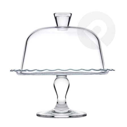 Patera z kloszem na nodze Petite Patisserie 26,4 cm PASABAHCE