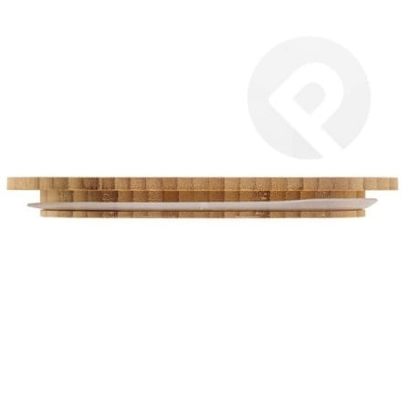 Szklany pojemnik z bambusową przykrywką 770ml Florina