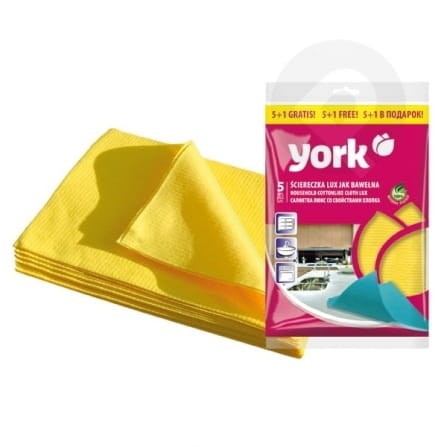 Ściereczka Lux jak bawełna 5+1szt gratis York