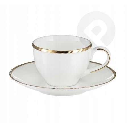 Filiżanka porcelanowa ze spodkiem do espresso 100ML CAMILLA VILLA ITALIA