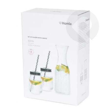 Zestaw karafka + szklanki  SOMA SUMMER HOMLA