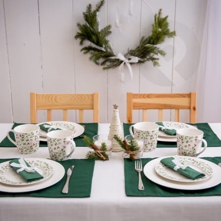 Komplet sztućców Wave 50-elementowy AMBITION