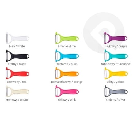 Skrobak poprzeczny gładkie i karbowane 2 sztuki