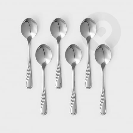 Komplet sztućców Napoli w walizce 72-elementowy AMBITION