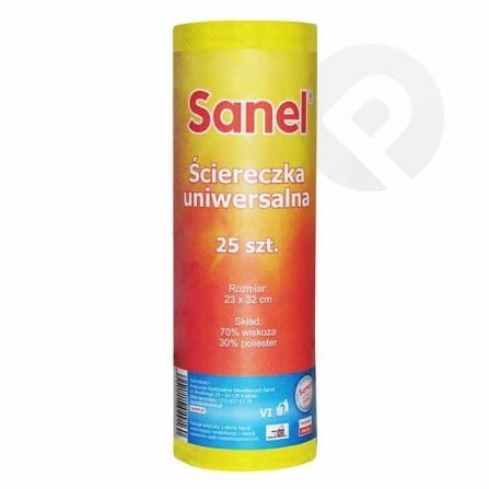 Uniwersalne ściereczki na rolce 25 sztuk