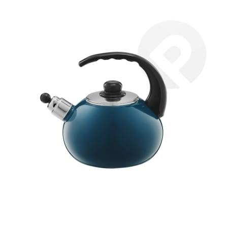 Czajnik emaliowany 2,5 l turkusowy