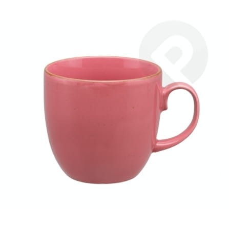 Kubek 400 ml Rondo koralowy LUBIANA