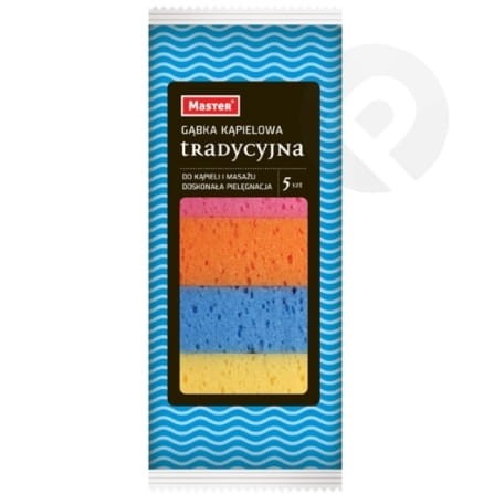 Gąbka kąpielowa Tradycyjna 5 szt