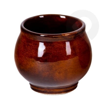 Kubek kamionkowy do grzanego piwa, wina