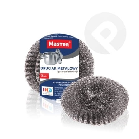 Druciak metalowy  Master 3 sztuki