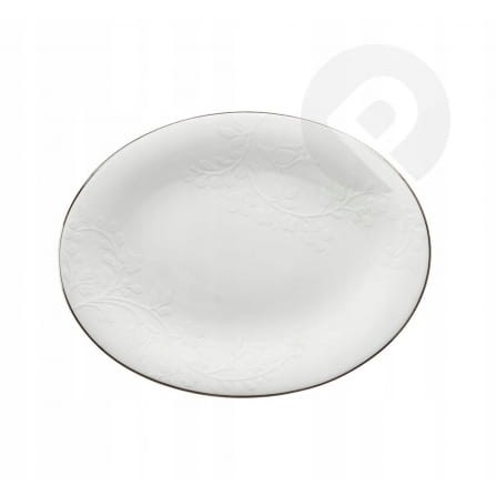 Półmisek porcelanowy owalny zdobiony 28 cm BIANCA VILLA ITALIA