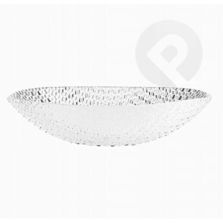 Salaterka owalna szklana 32 cm DIAMOND VILLA ITALIA