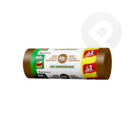 Worki na śmieci 60 litrów BIO