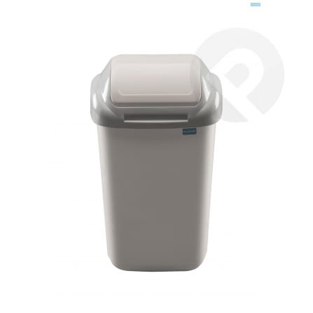 Kosz na śmieci 15 L Szary Komputer