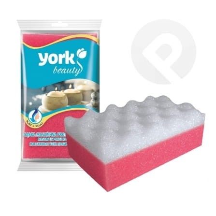 Gąbka kąpielowa z masażem York