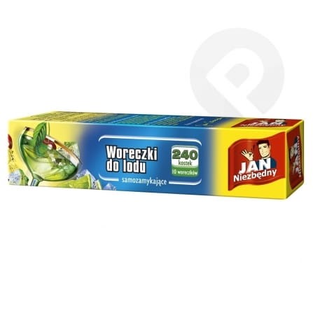 Woreczki do lodu 240szt Jan Niezbędny
