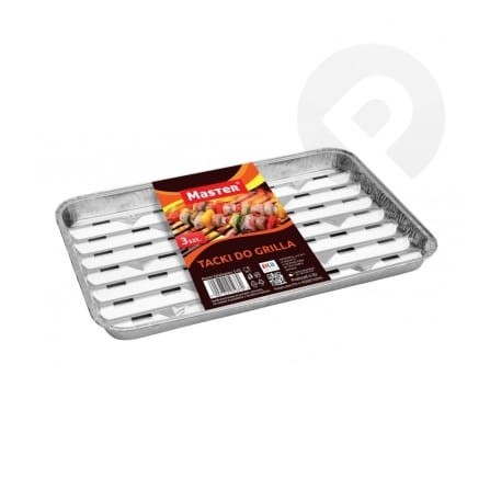 Tacki do grilla 22,5cm x 34cm  3 szt