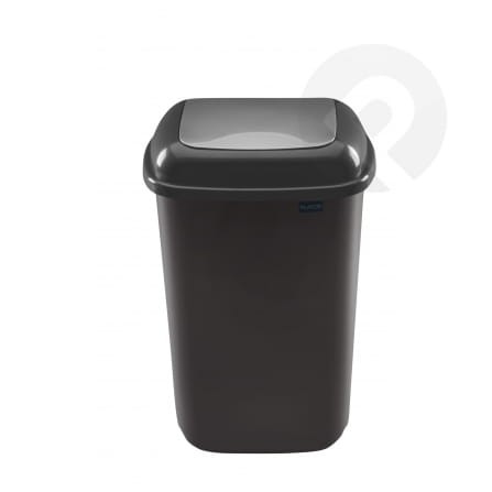 Kosz do segregacji QUATRO 12 L SREBRO