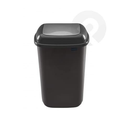 Kosz do segregacji QUATRO 12 L SREBRO